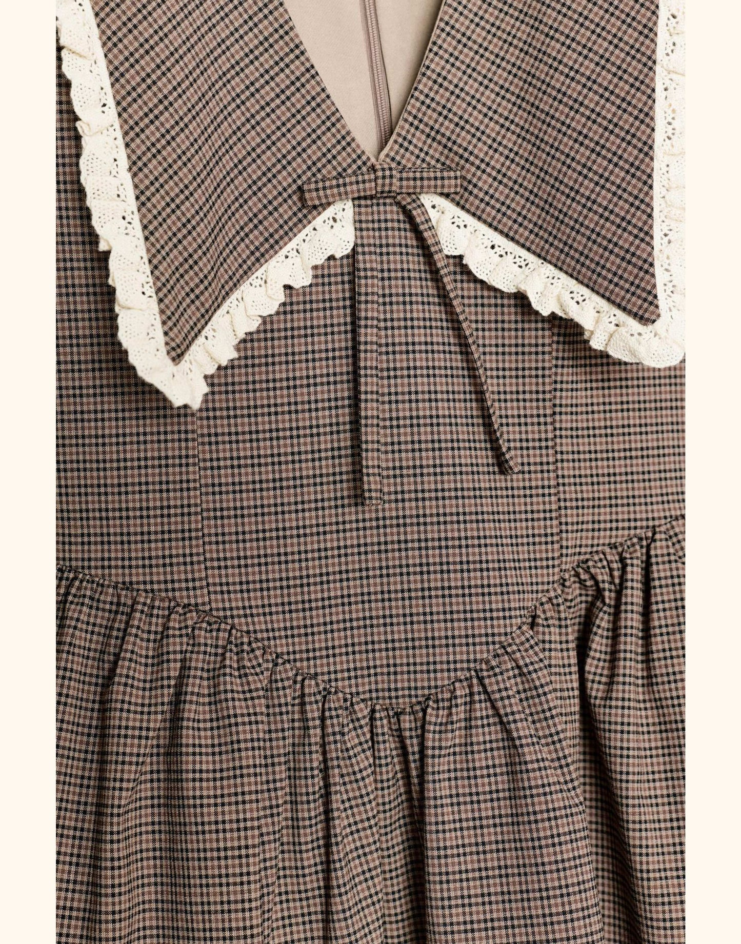 Timeless Plaid Dress Elara™