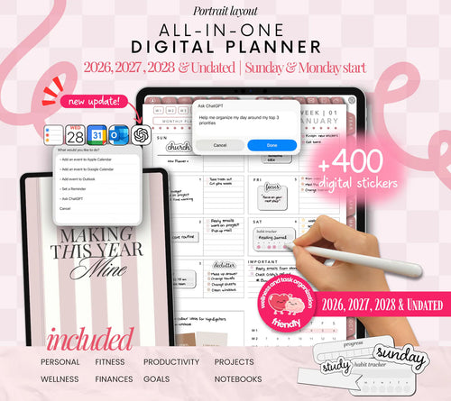 2026 Digital Planner (worth $25.99)